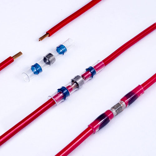 810 PCS Solder Seal Wire Connector Kit With Heat Gun - Waterproof Self-Soldering Heat Shrink For Automotive & Marine